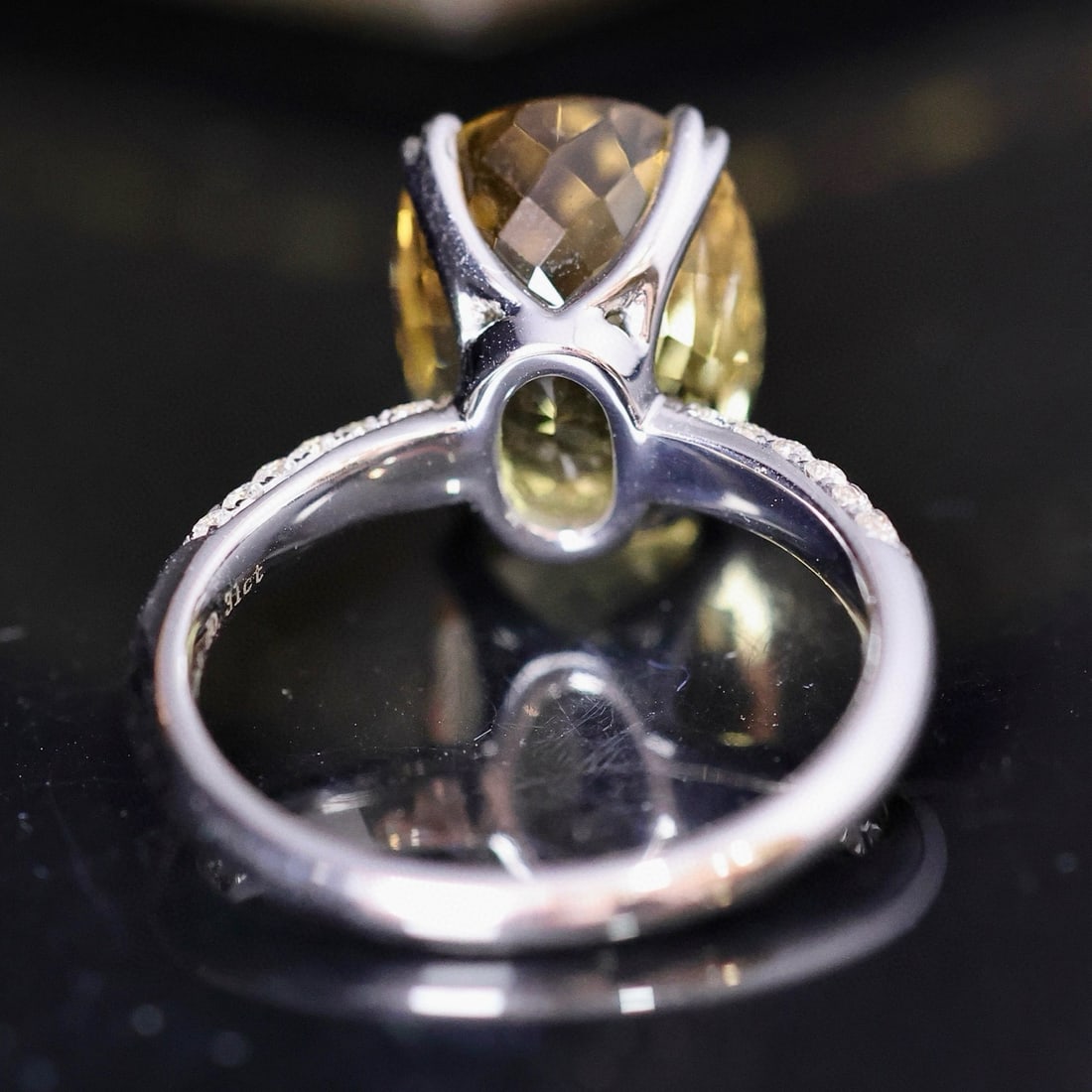14k Gold 7.93 Ctw Natural Tourmaline & Diamond Ring - 6
