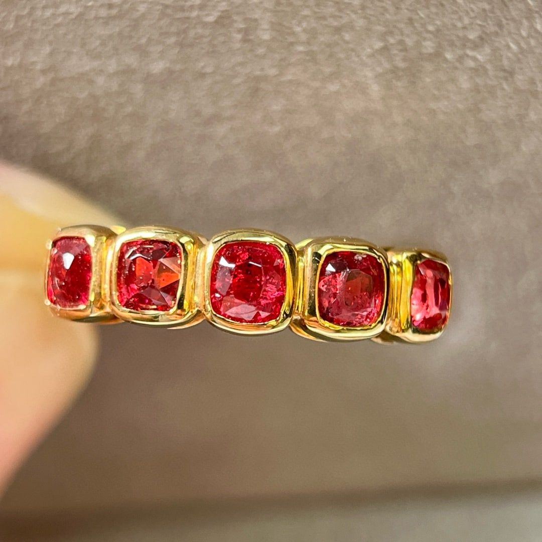 14k Gold 1.40 Ct Natural Spinel Ring - 2