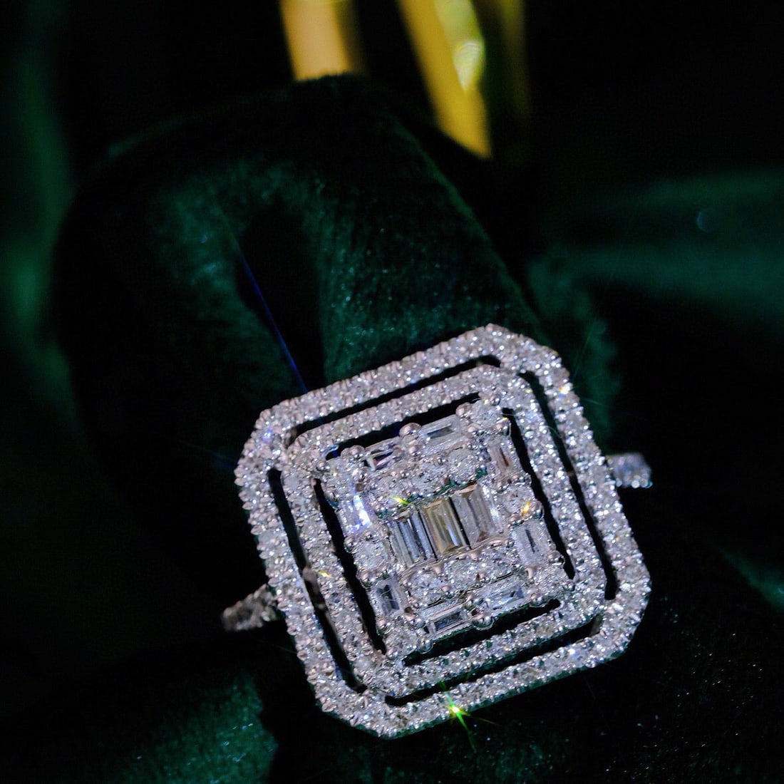 14k Gold 1 Ct Natural H Diamond Ring - 3