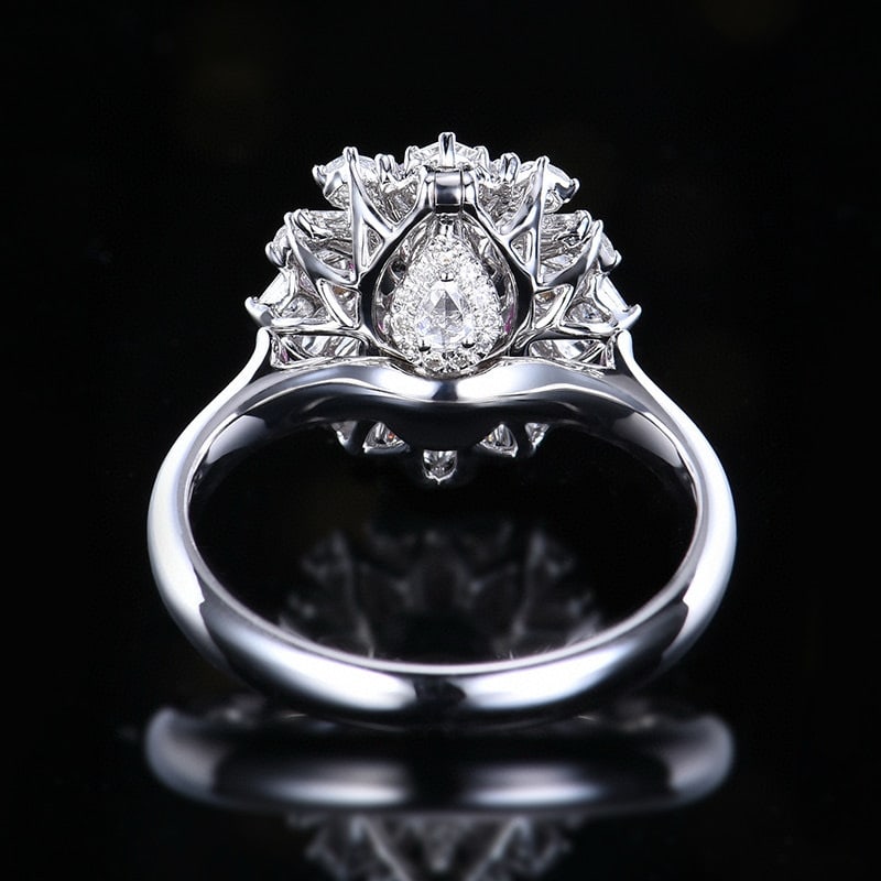14k Gold 2.73 Ctw Natural Sapphire & Diamond Ring/pendant( Without Chain ) - 6