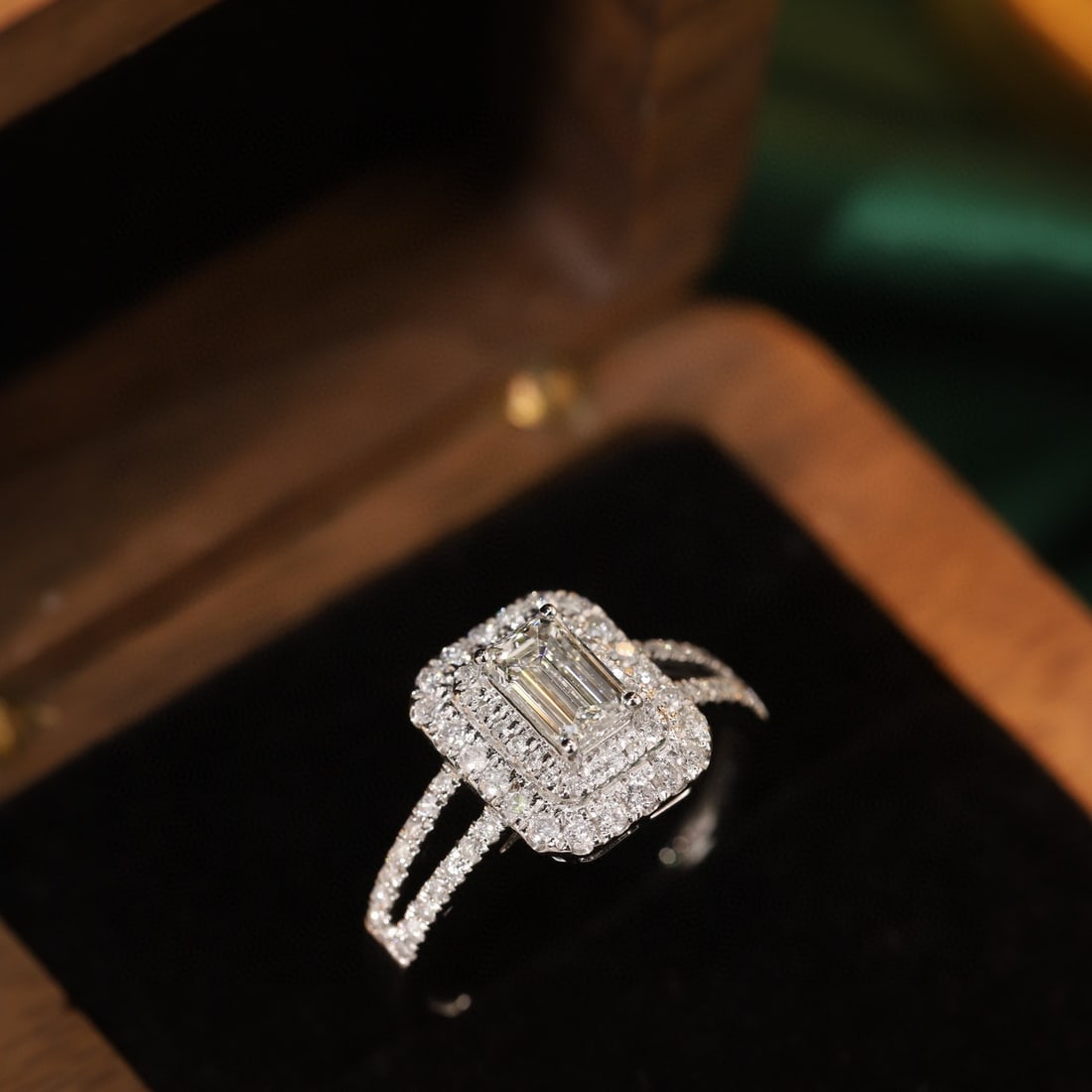 14k Gold 1.06 Ctw Natural H Diamond Ring - 5