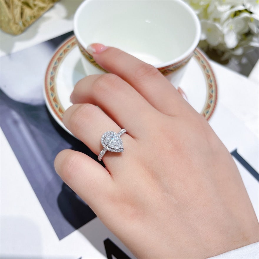14k Gold 1 Ct Natural I-j Diamond Ring - 7