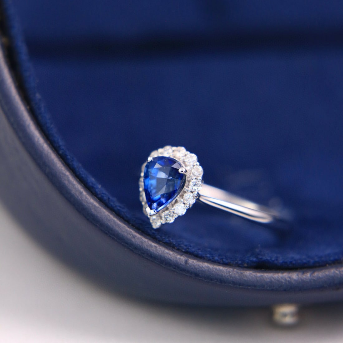 14k Gold 1.14 Ctw Natural Sapphire & Diamond Ring - 3