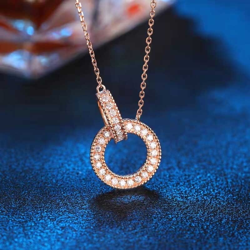 14k Gold 0.27 Ct Natural H Diamond Necklace: Ref:231066249 // gold content:14k gold // main gemstone:diamond // shape:round // carat weight:0. 27ct // clarity grade:vs-si // color:h // treatment:natural // cut grade:g // Condition: New Low