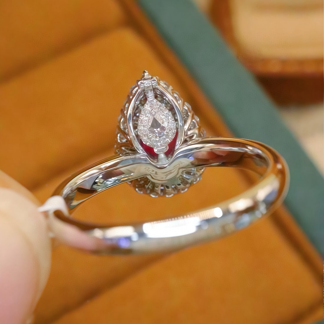 14k Gold 2.19 Ctw Natural Ruby & Diamond Ring/pendant( Without Chain ) - 6