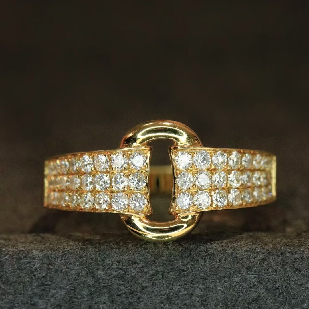 14k Gold 0.5 Ct Natural H Diamond Ring: Ref:231067116 // gold content:14k gold // ring size:7. 25us // // main gemstone:diamond // shape:round // carat weight:0. 5ct // clarity grade:vs-si // color:h // treatment:natural // cut grade:g // C