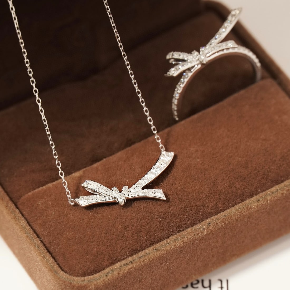 14k Gold 1.23 Ct Natural H Diamond Jewelry Set - 4