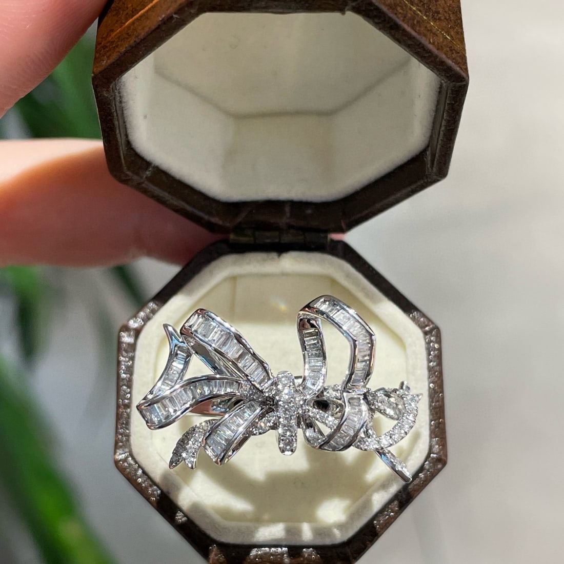 14k Gold 0.68 Ct Natural H Diamond Ring/pendant( Without Chain ): Ref:231070209 // gold content:14k gold // ring size:7. 25us // // main gemstone:diamond // shape:multiple // carat weight:0. 68ct // clarity grade:vs-si // color:h // treatment:natural // High