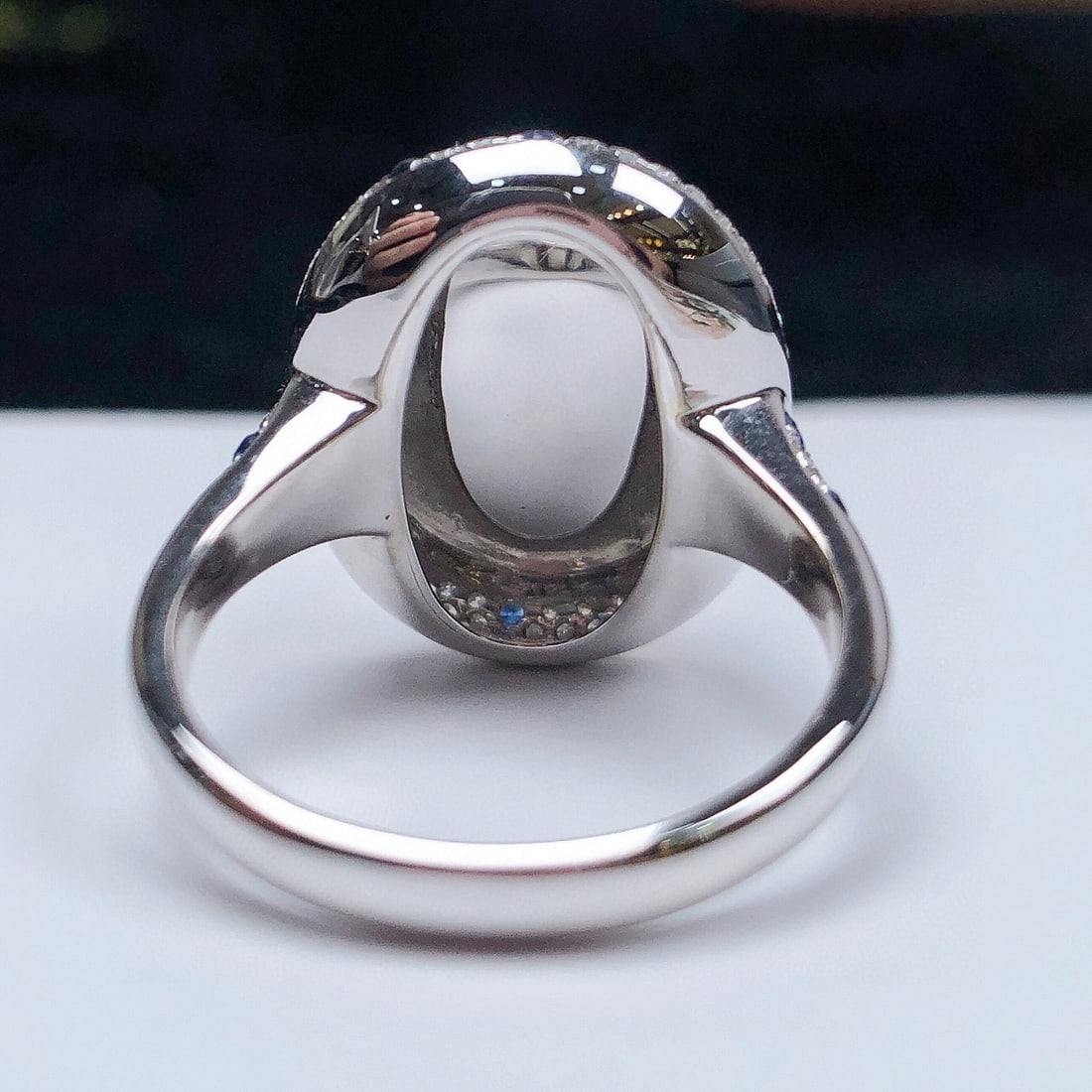 14k Gold 6.40 Ctw Natural Opal & Diamond Ring - 6