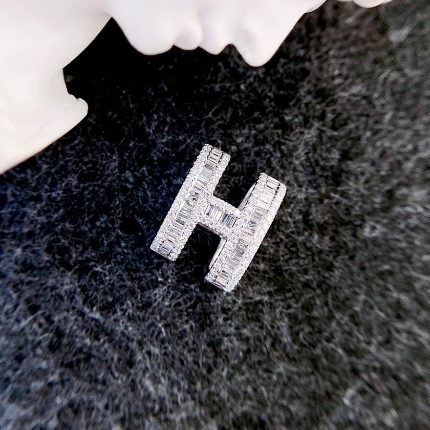 14k Gold 0.35 Ct Natural H Diamond Pendant( Without Chain ) - 3