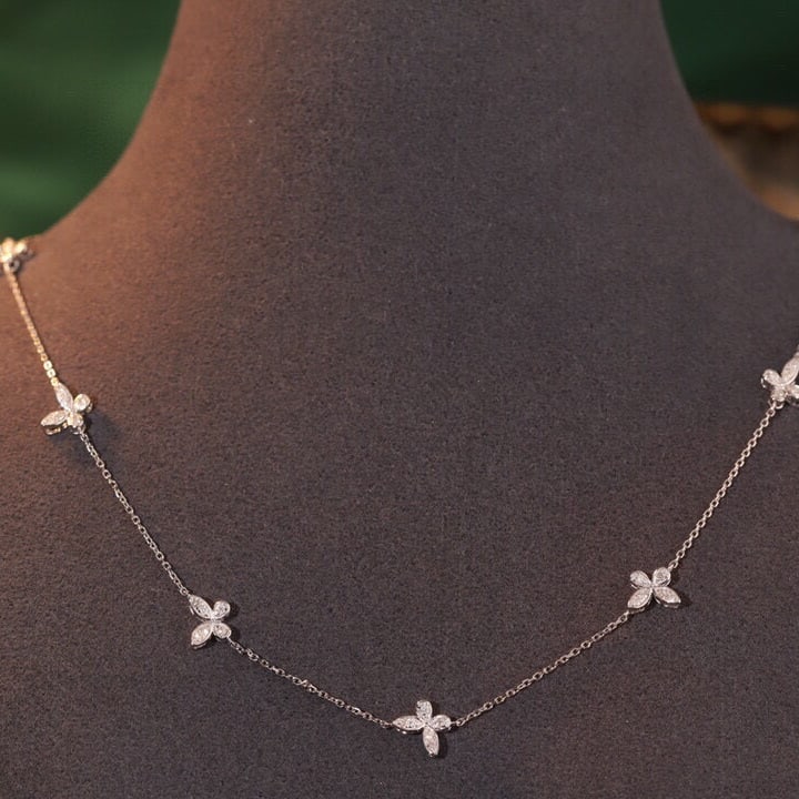 14k Gold 0.4 Ct Natural H Diamond Necklace: Ref:231083155 // gold content:14k gold // main gemstone:diamond // shape:round // carat weight:0. 4ct // clarity grade:vs-si // color:h // treatment:natural // cut grade:g // Condition: New Low