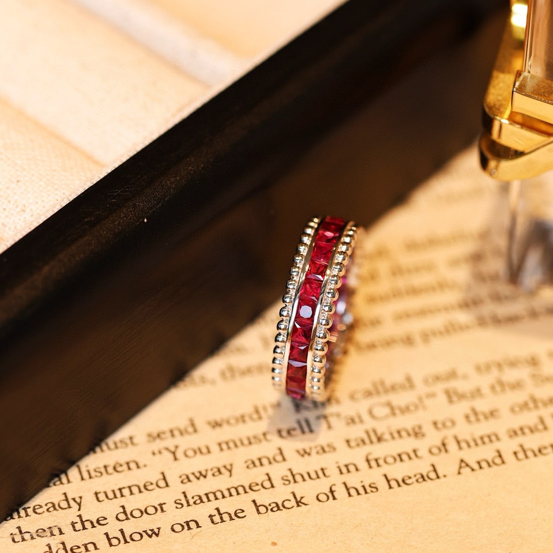 14k Gold 2.68 Ct Natural Ruby Ring - 7