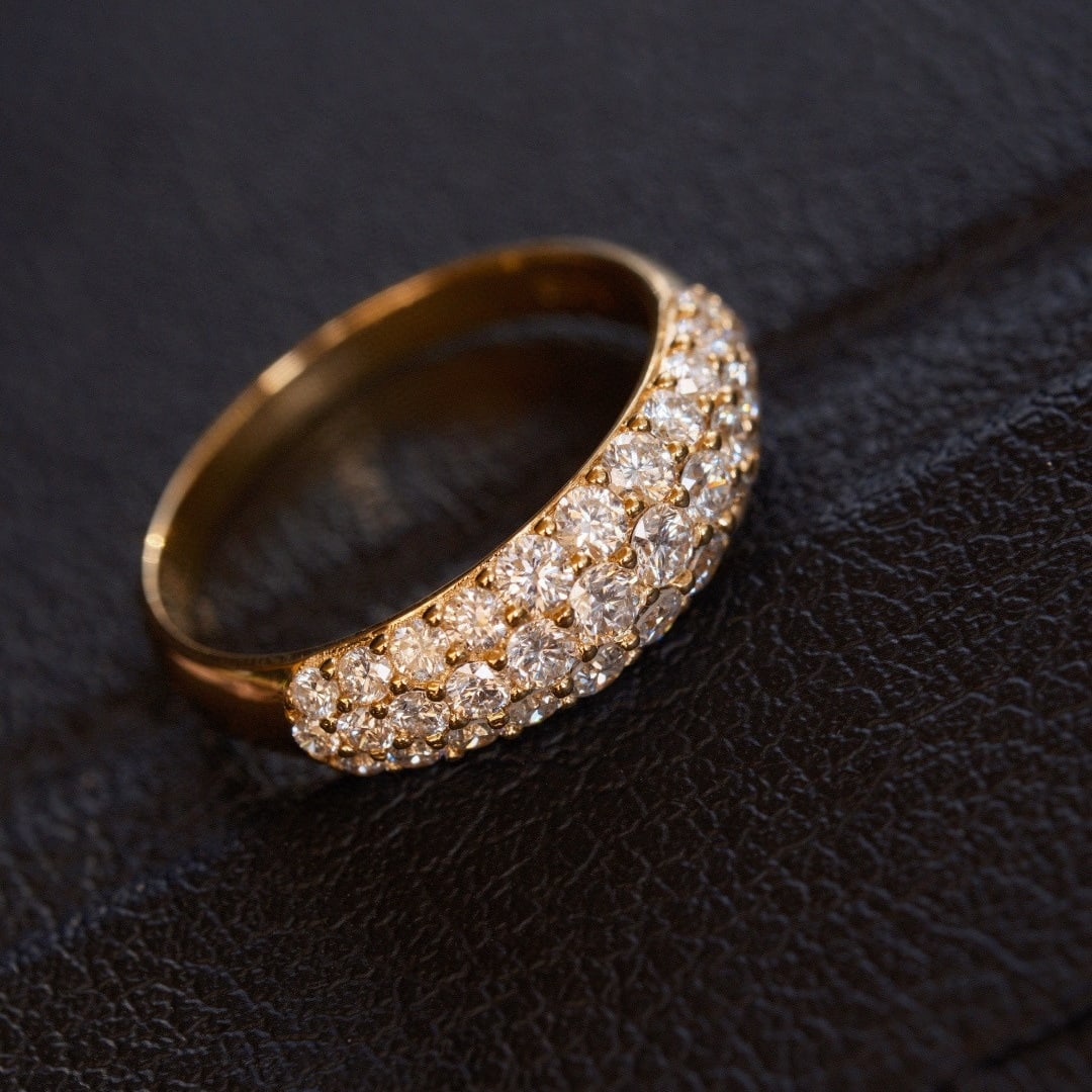 14k Gold 1 Ct Lab Grown Diamond Ring - 2
