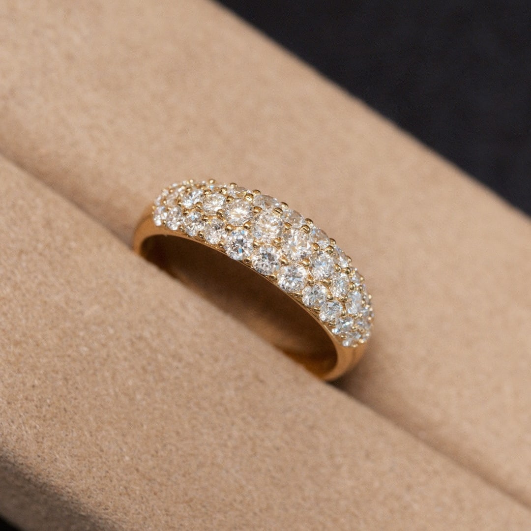 14k Gold 1 Ct Lab Grown Diamond Ring - 3