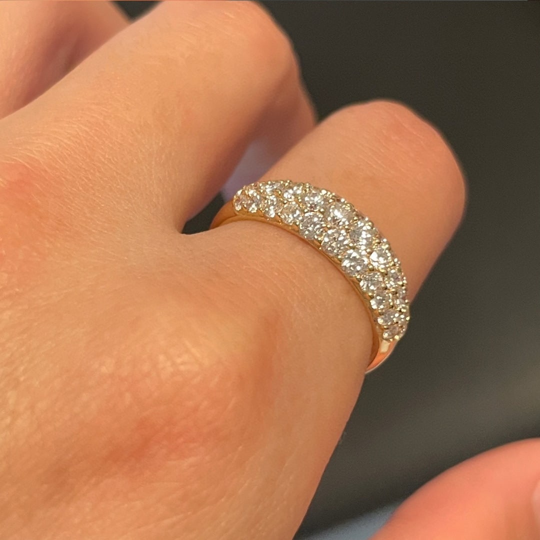 14k Gold 1 Ct Lab Grown Diamond Ring - 6