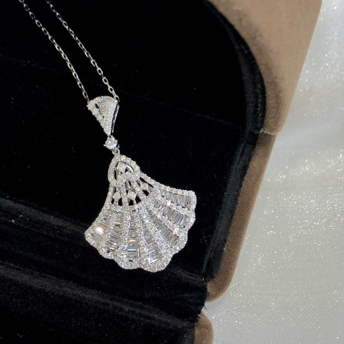 14k Gold 0.95 Ct Natural H Diamond Pendant( Without Chain ) - 6