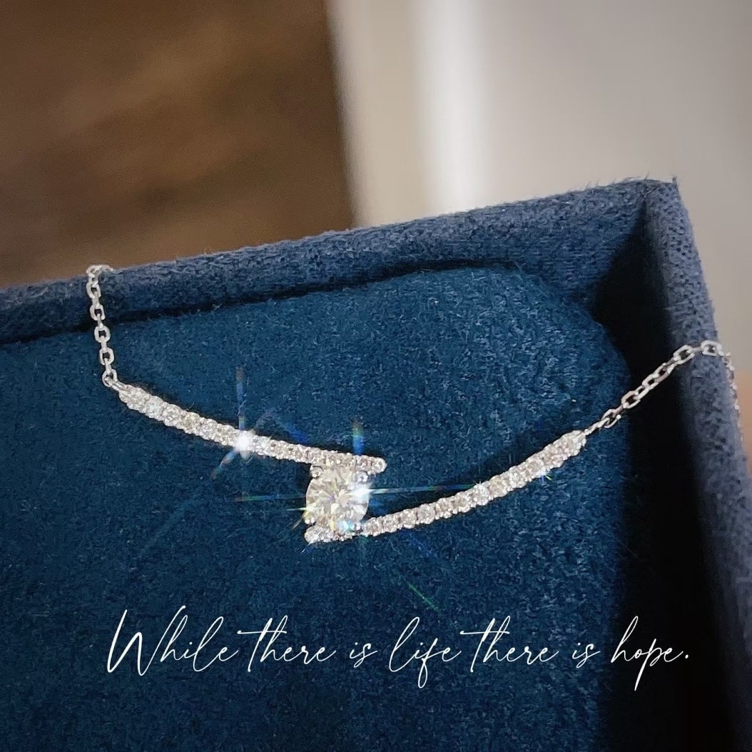 14k Gold 0.2 Ct Natural H Diamond Necklace: Ref:231081202 // gold content:14k gold // main gemstone:diamond // shape:round // carat weight:0. 2ct // clarity grade:vs-si // color:h // treatment:natural // cut grade:g // // adjacent gemstone 2 :