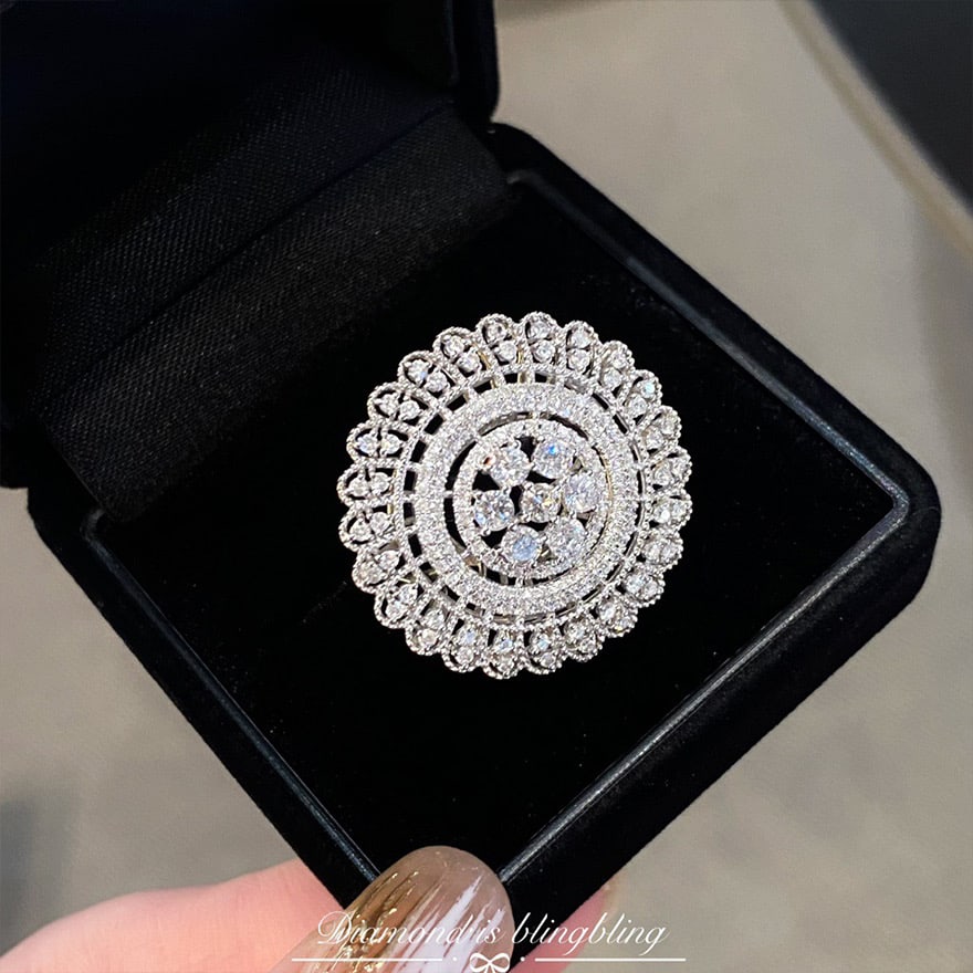 14k Gold 1.28 Ct Natural H Diamond Ring: Ref:231082343 // gold content:14k gold // ring size:7. 25us // // main gemstone:diamond // shape:round // carat weight:1. 28ct // clarity grade:vs-si // color:h // treatment:natural // cut grade:g //