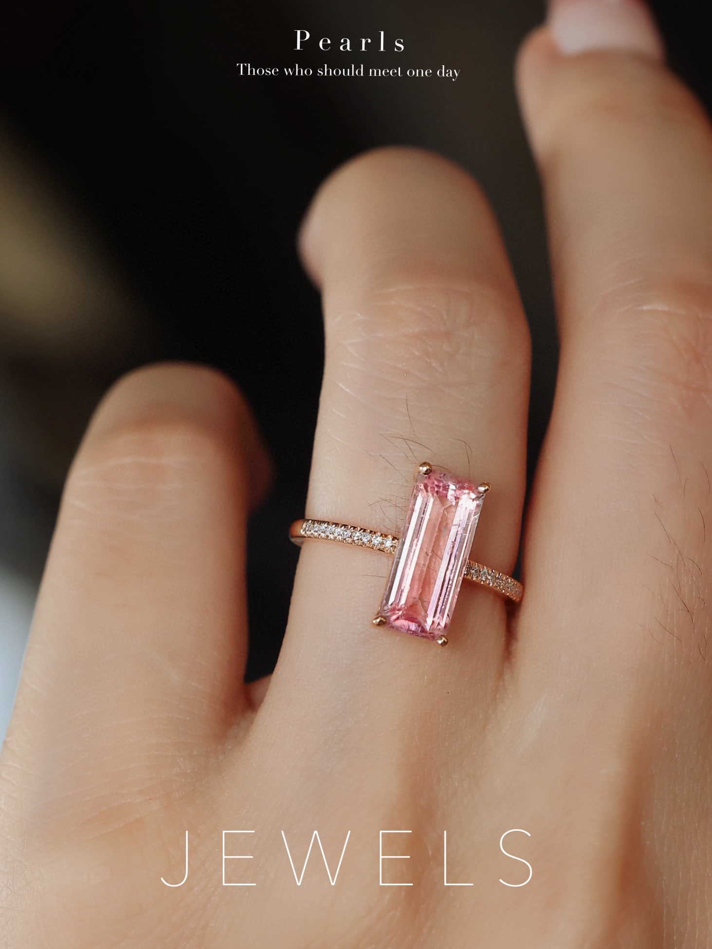 14k Gold 2.82 Ctw Natural Morganite & Diamond Ring - 4