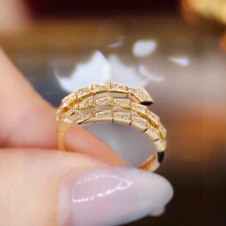 14k Gold 0.22 Ct Natural H Diamond Ring - 3