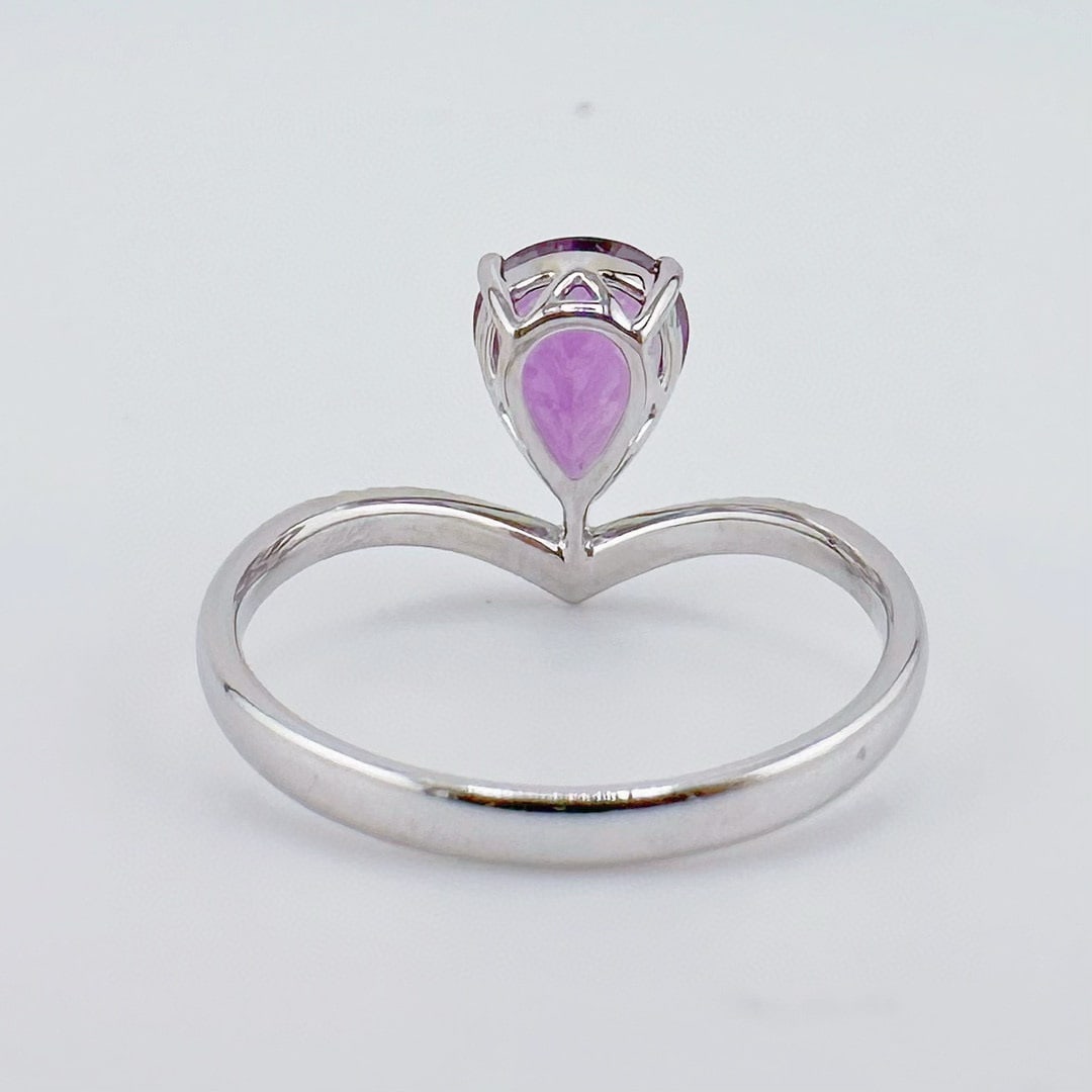 14k Gold 1.47 Ctw Natural Sapphire & Diamond Ring - 4