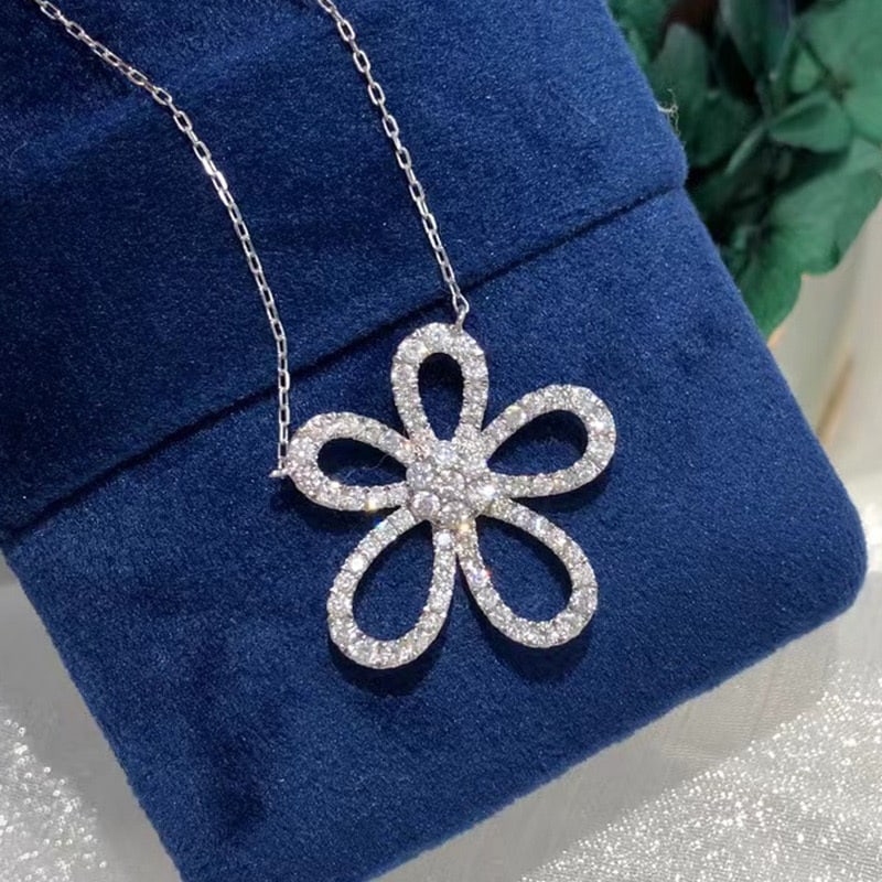 14k Gold 1.2 Ct Natural H Diamond Necklace: Ref:231088133 // gold content:14k gold // main gemstone:diamond // shape:round // carat weight:1. 2ct // clarity grade:vs-si // color:h // treatment:natural // cut grade:g // Condition: New Low