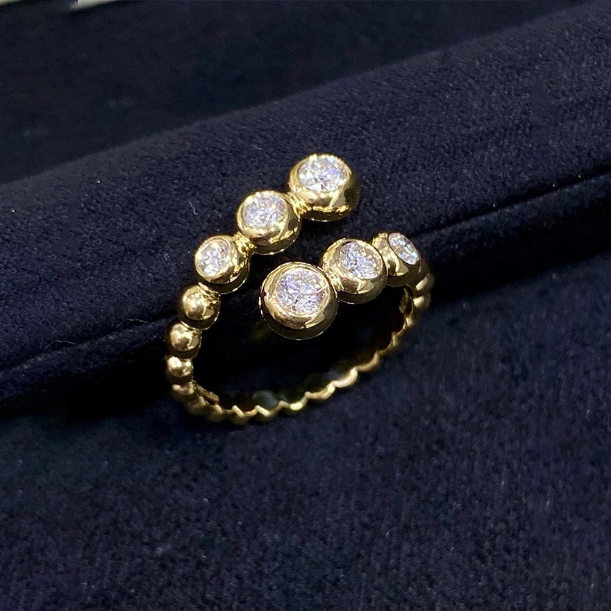 14k Gold 0.55 Ct Natural H Diamond Ring: Ref:231088286 // gold content:14k gold // ring size:7. 25us // // main gemstone:diamond // shape:round // carat weight:0. 55ct // clarity grade:vs-si // color:h // treatment:natural // cut grade:g //