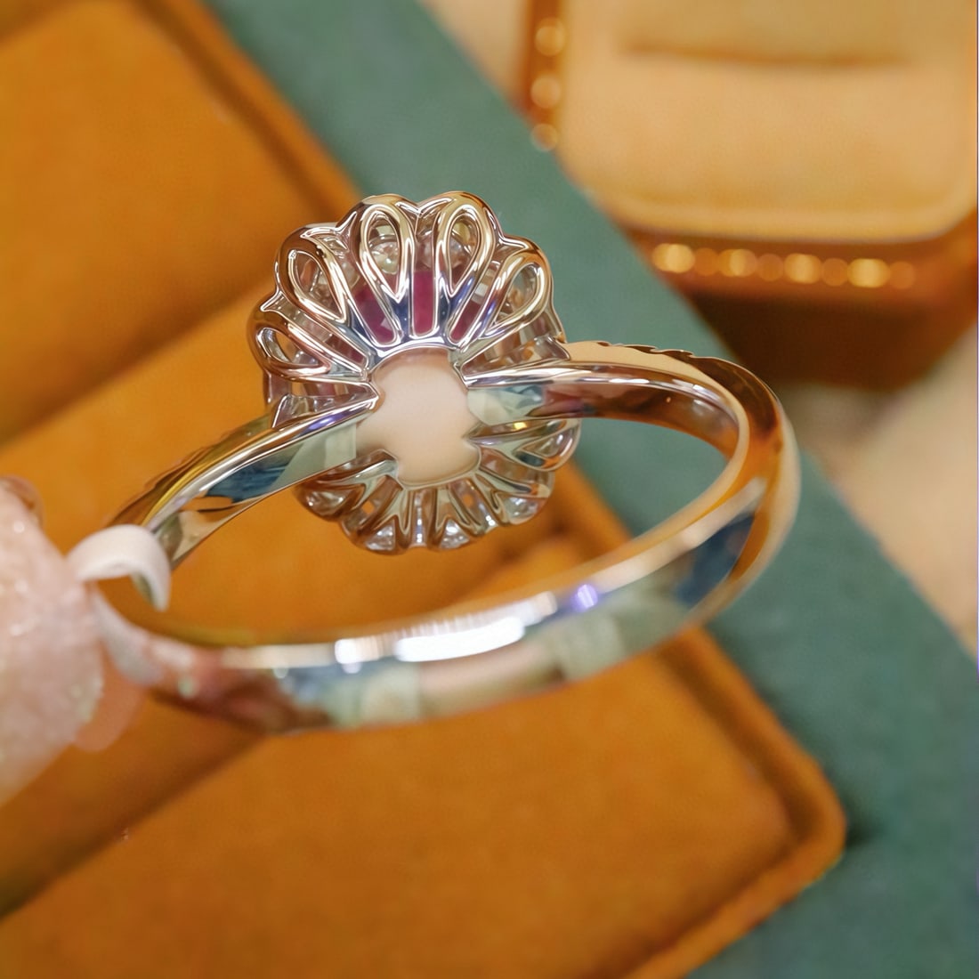 14k Gold 1.93 Ctw Natural Ruby & Diamond Ring - 4
