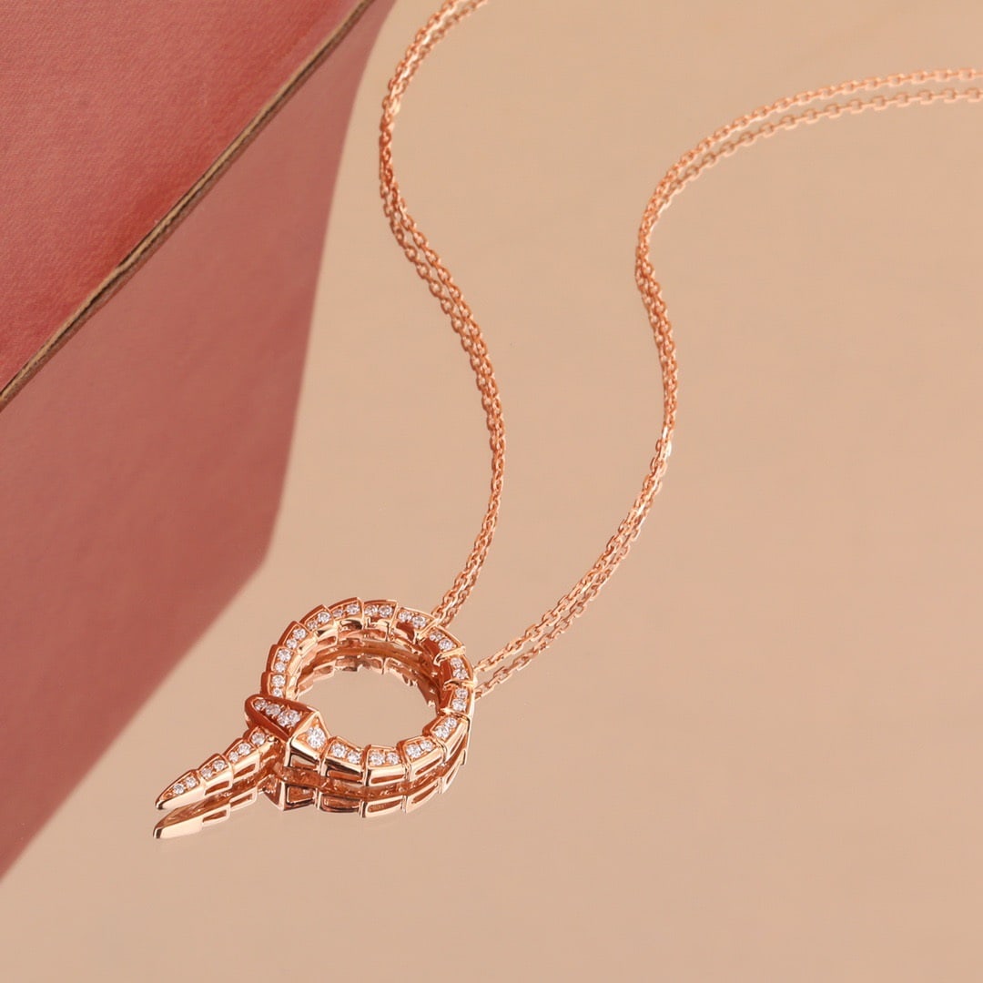 14k Gold 0.23 Ct Natural H Diamond Necklace - 4