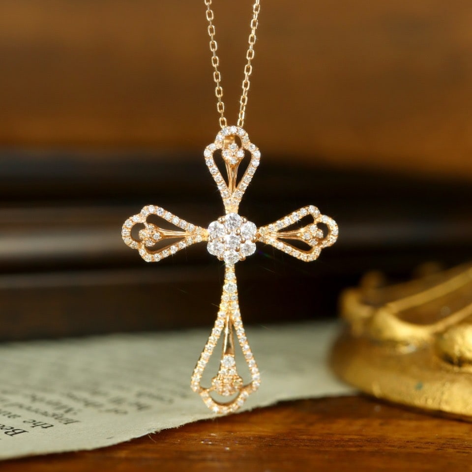 14k Gold 0.80 Ct Natural H Diamond Pendant( Without Chain ): Ref:231092047 // gold content:14k gold // main gemstone:diamond // shape:round // carat weight:0. 80ct // clarity grade:vs-si // color:h // treatment:natural // cut grade:g // Condition: New Low