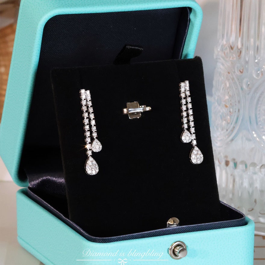14k Gold 0.8 Ct Natural H Diamond Earrings: Ref:231092358 // gold content:14k gold // main gemstone:diamond // shape:round // carat weight:0. 8ct // clarity grade:vs-si // color:h // treatment:natural // cut grade:g // Condition: New Low