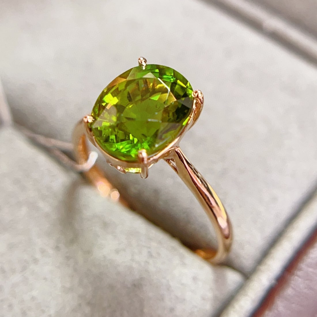 14k Gold 3.25 Ct Natural Tourmaline Ring - 5