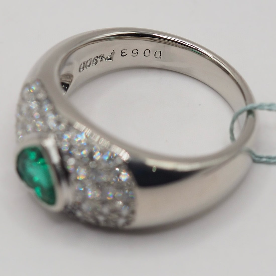 14k Gold 1.21 Ctw Natural Emerald & Diamond Ring - 6