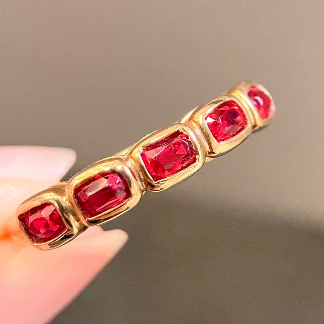 14k Gold 1.09 Ct Natural Spinel Ring - 2