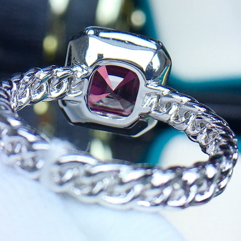 14k Gold 3.6 Ct Natural Tourmaline Ring - 5