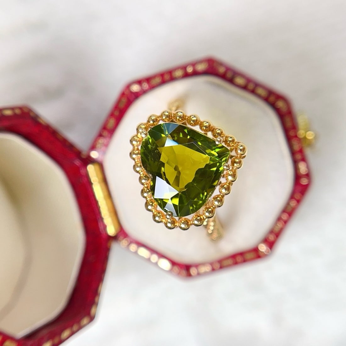 14k Gold 3.90 Ct Natural Tourmaline Ring - 4