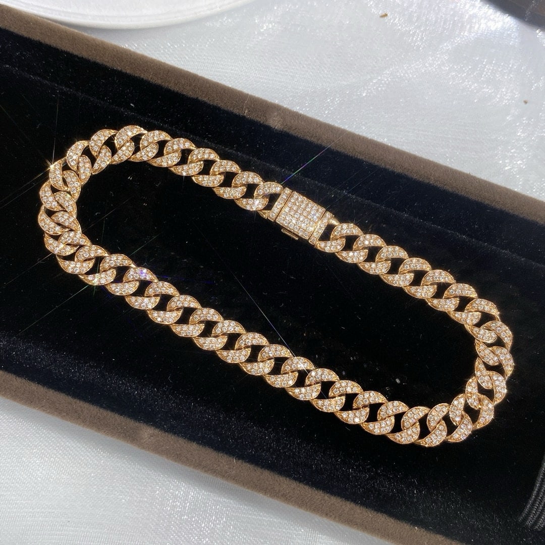 14k Gold 1.14 Ct Natural H Diamond Bracelet