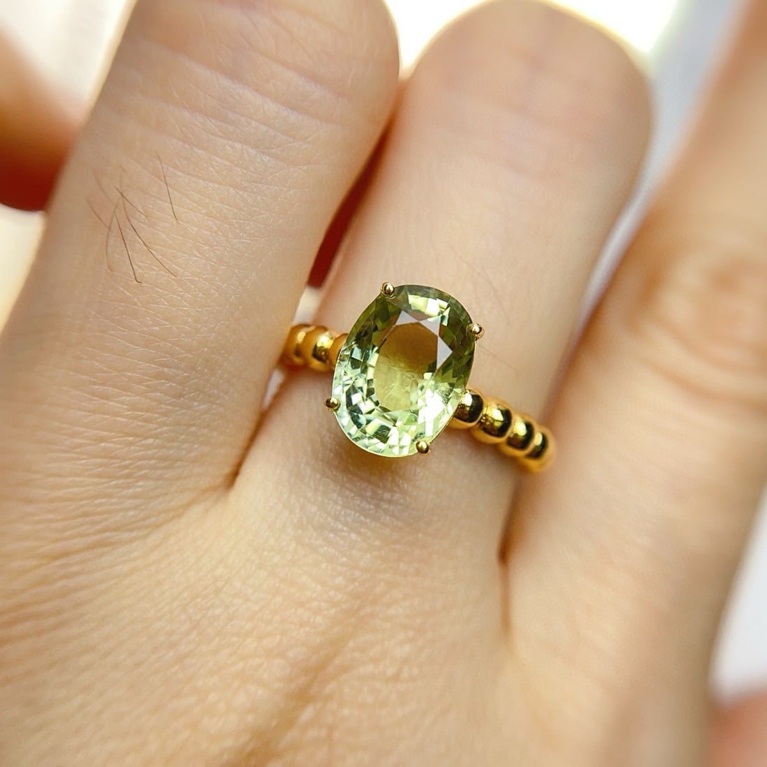 14k Gold 3.15 Ct Natural Tourmaline Ring - 5