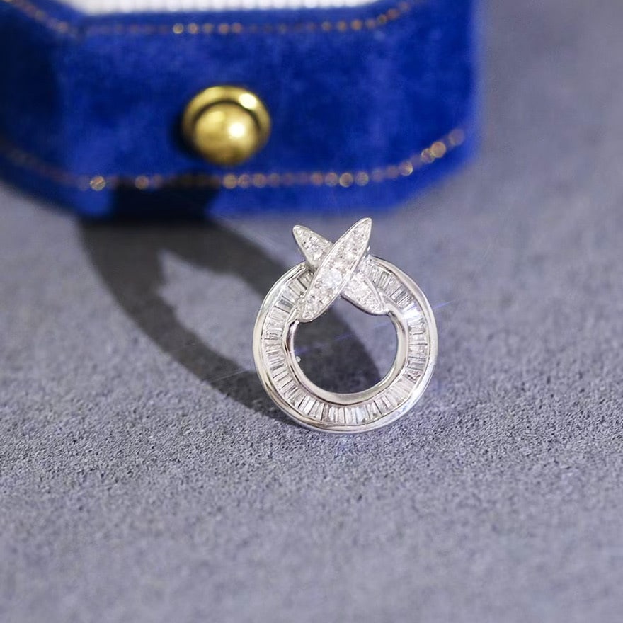 14k Gold 0.5 Ct Natural H Diamond Earrings - 3