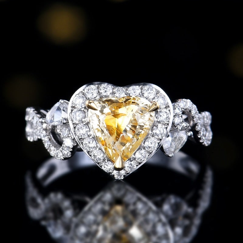14k Gold 2.03 Ctw Natural Sapphire & Diamond Ring
