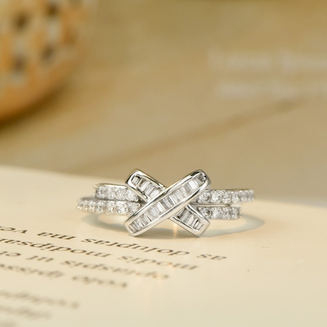 14k Gold 0.40 Ct Natural H Diamond Ring
