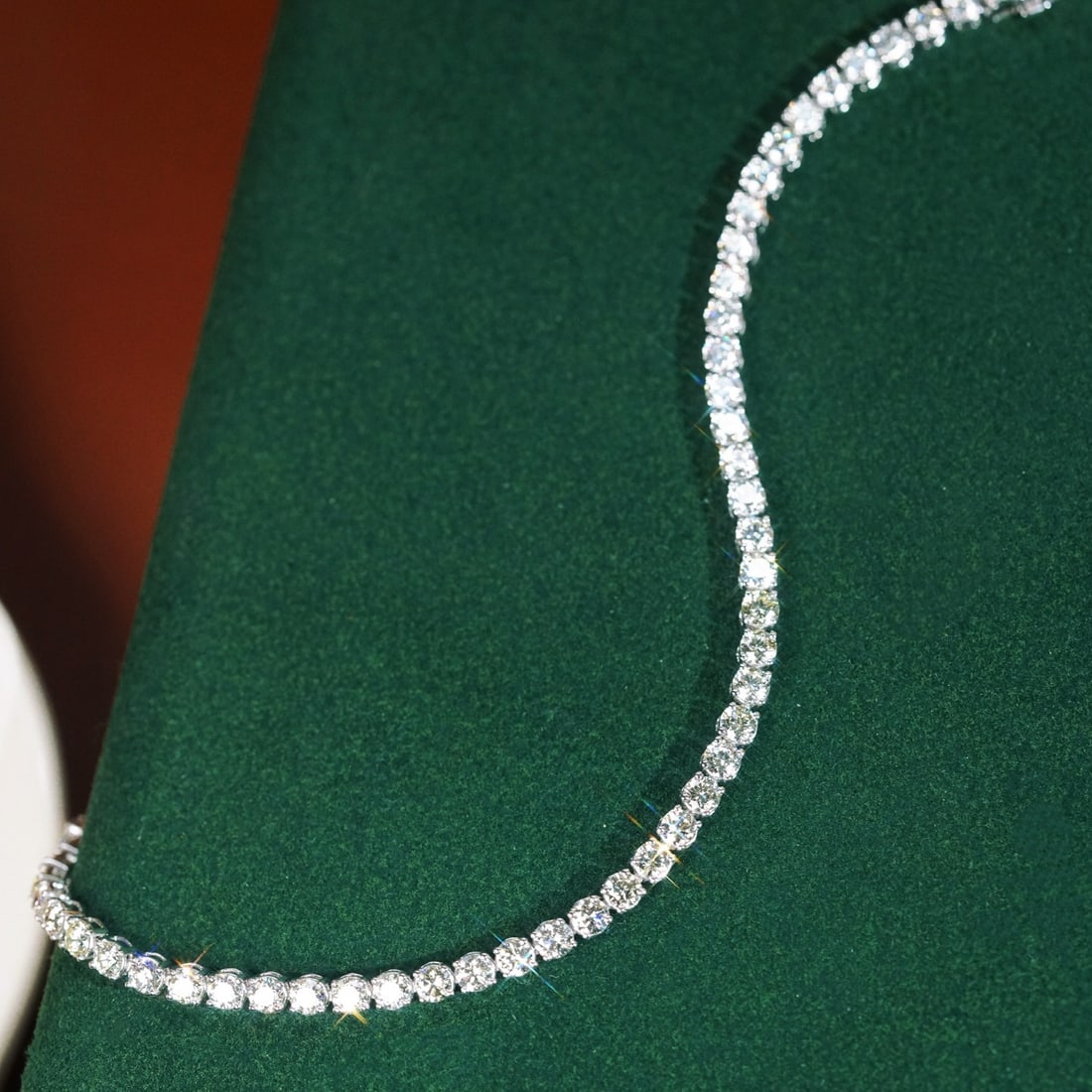14k Gold 3.00 Ct Natural H Diamond Bracelet