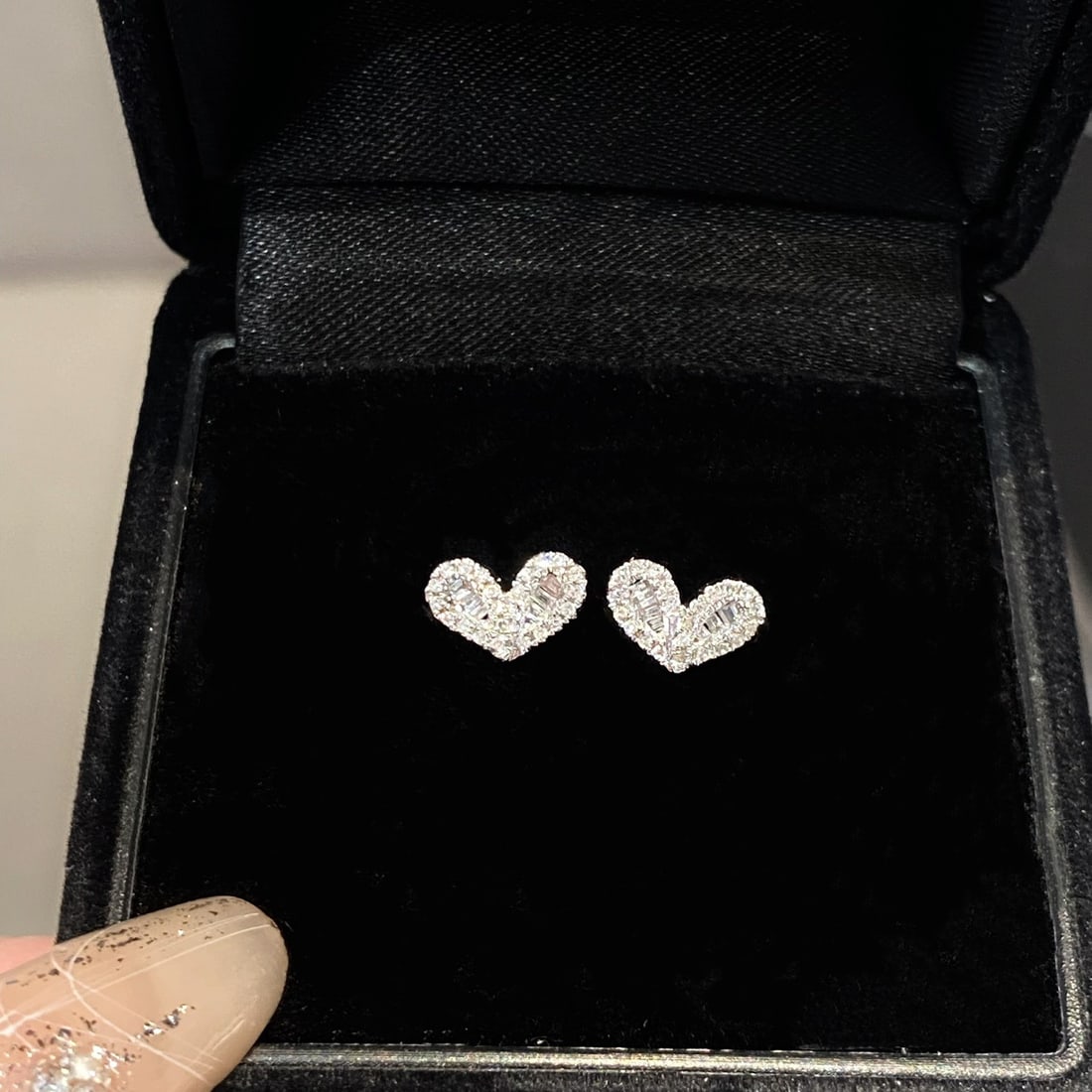 14k Gold 0.22 Ct Natural H Diamond Earrings - 3