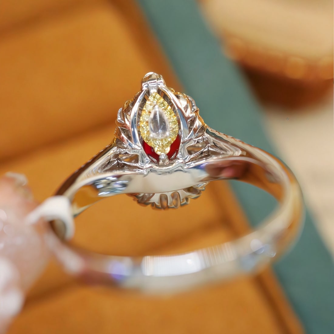 14k Gold 1.58 Ctw Natural Ruby & Diamond Ring/pendant( Without Chain ) - 6