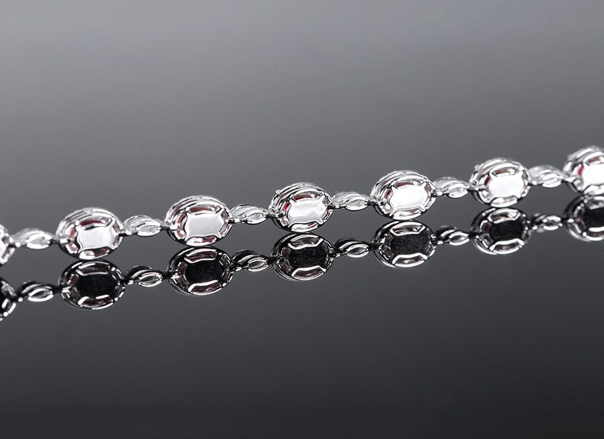 14k Gold 2.48 Ctw Natural Ruby & Diamond Bracelet - 3