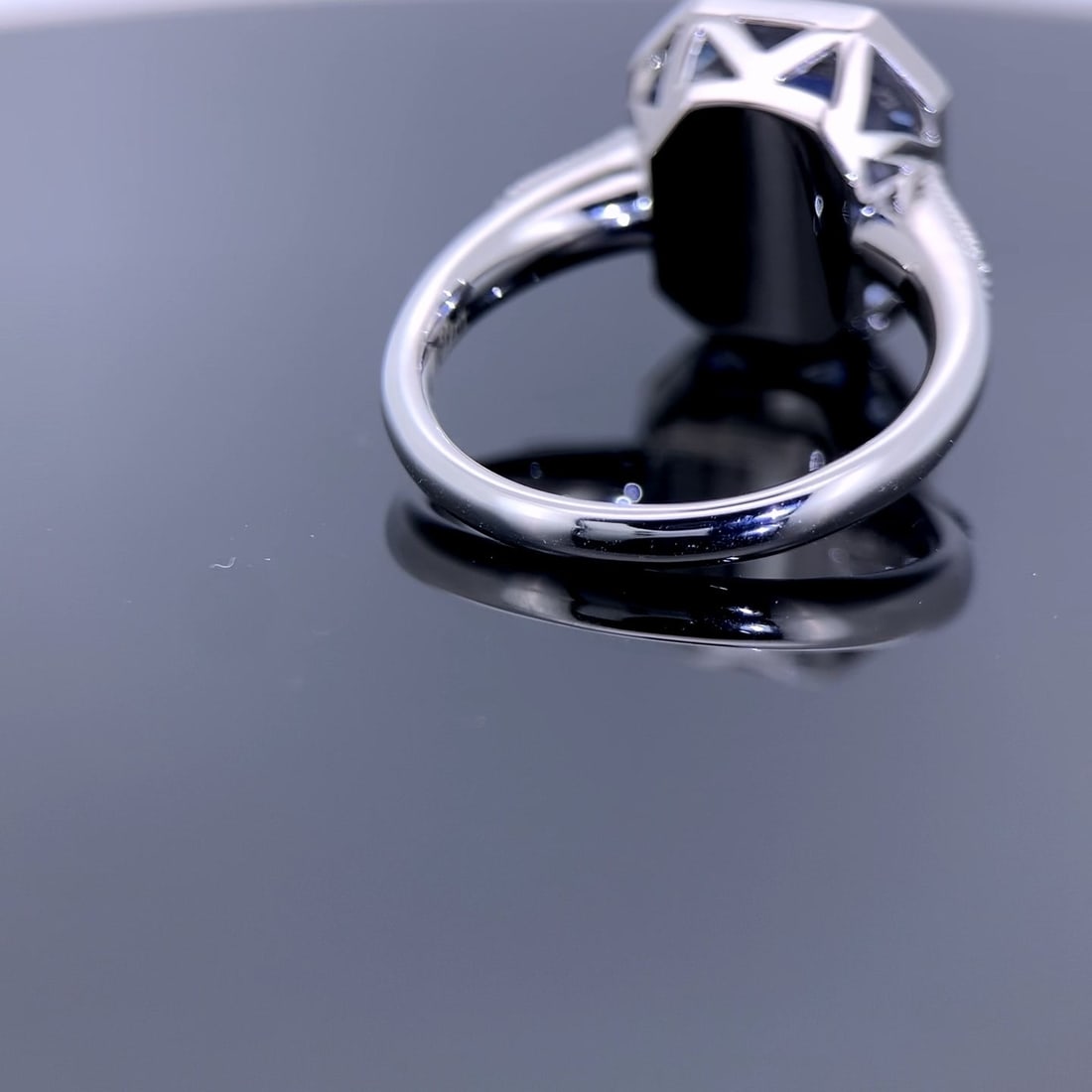 14k Gold 1.85 Ctw Natural Sapphire & Diamond Ring - 5