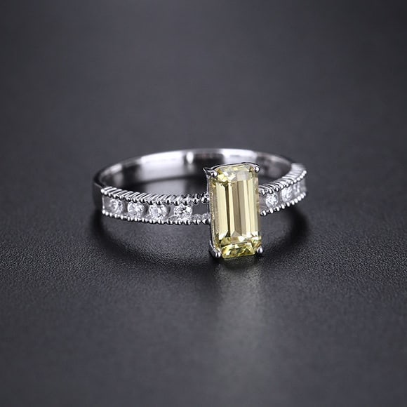 14k Gold 1.22 Ctw Natural Chrysoberyl & Diamond Ring - 2