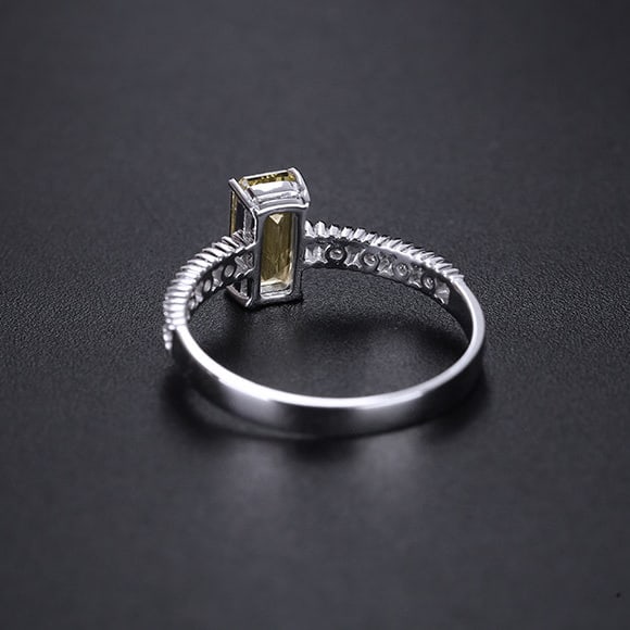 14k Gold 1.22 Ctw Natural Chrysoberyl & Diamond Ring - 5
