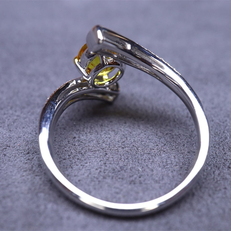 14k Gold 1.45 Ctw Natural Sapphire & Diamond Ring - 5