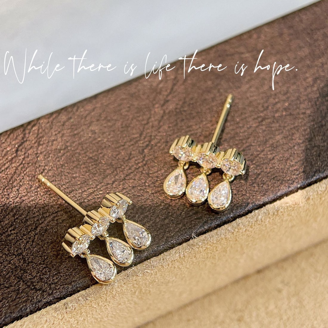 14k Gold 1.2 Ct Lab Grown Diamond Earrings - 3